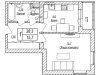 Схема квартиры в проекте "Акваполис"- #101749712