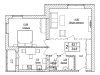 Схема квартиры в проекте "Акваполис"- #838923269