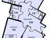 Схема квартиры в проекте "Берег. Нахабино"- #1728764345