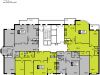 Схема квартиры в проекте "Бирюза"- #484153577