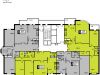 Схема квартиры в проекте "Бирюза"- #1635937111