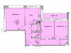 Схема квартиры в проекте "Чайка"- #219110453