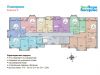 Схема квартиры в проекте "Экопарк Бисерово"- #2076129552