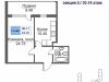 Схема квартиры в проекте "Горки-Фаворит"- #2069723692