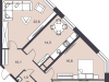 Схема квартиры в проекте "Катуар"- #1538068456