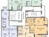 Схема квартиры в проекте "Комфортный Квартал"- #1122592205