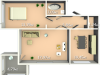 Схема квартиры в проекте "Кристалл-Хаус"- #2080899945