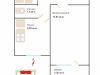 Схема квартиры в проекте "Квадро"- #123518897