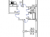 Схема квартиры в проекте "Лукино-Варино"- #1307229423