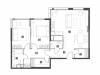 Схема квартиры в проекте "MainStreet"- #1954405083