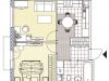 Схема квартиры в проекте "МС Южный парк"- #899897692