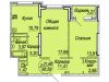 Схема квартиры в проекте "Никольский"- #7771736