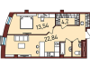 Схема квартиры в проекте "Новая Пресня"- #547475754