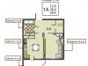 Схема квартиры в проекте "Новый квартал Бекасово"- #1722606983