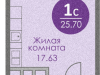 Схема квартиры в проекте "Спортивный квартал"- #1438171703