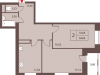 Схема квартиры в проекте "Столичный"- #1949997973