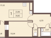 Схема квартиры в проекте "Столичный"- #385224379