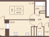 Схема квартиры в проекте "Столичный"- #1567363694