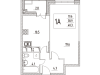 Схема квартиры в проекте "Тимирязев парк"- #484441025