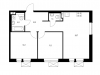 Схема квартиры в проекте "Жулебино парк"- #39342976